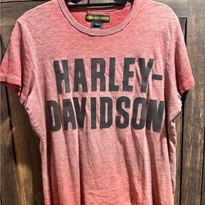 Harley-Davidson Red Short Sleeve Tee